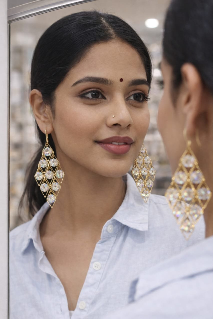 svarniya best earring in anti tarnis